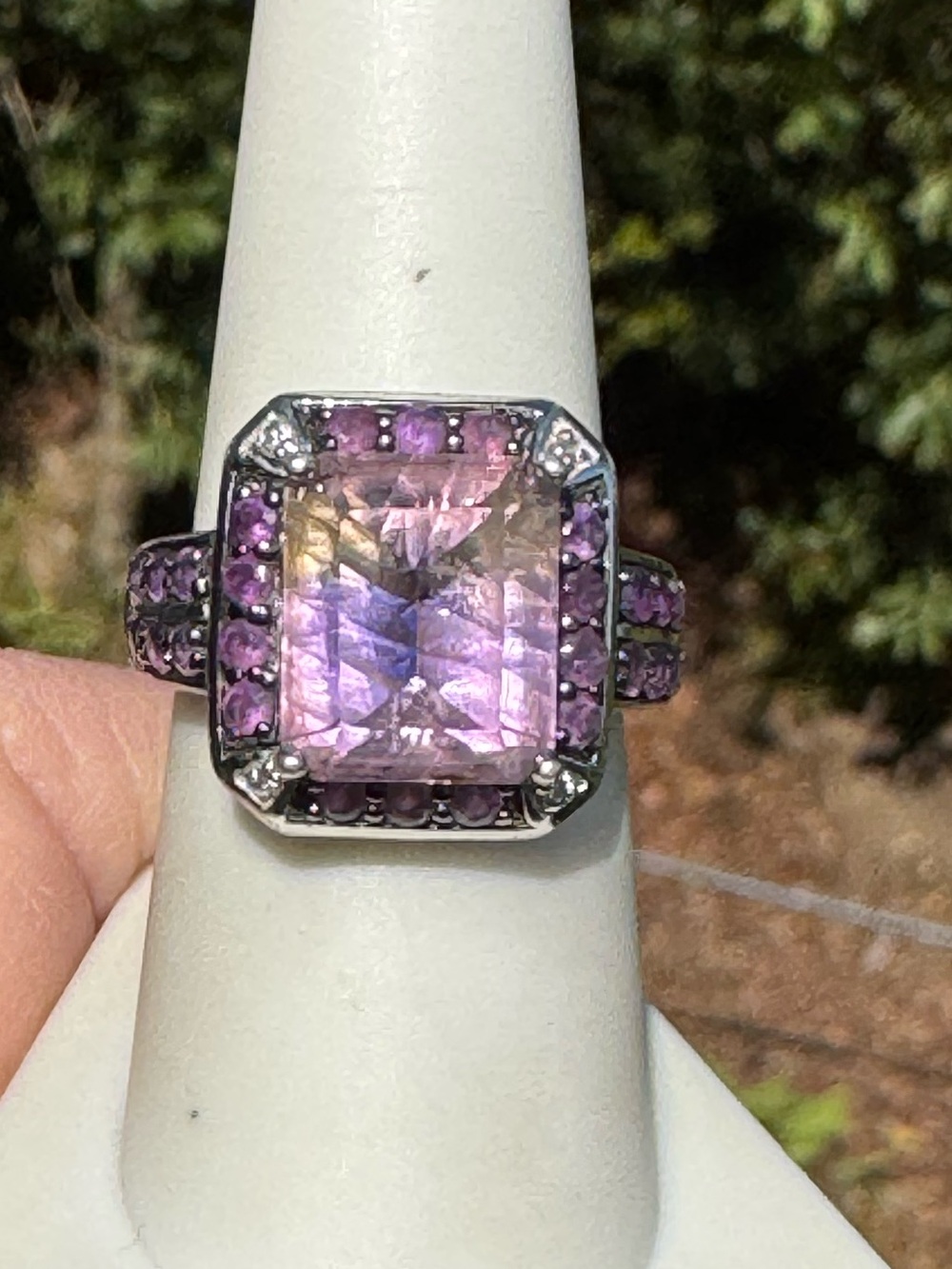 925 Ametrine Ring